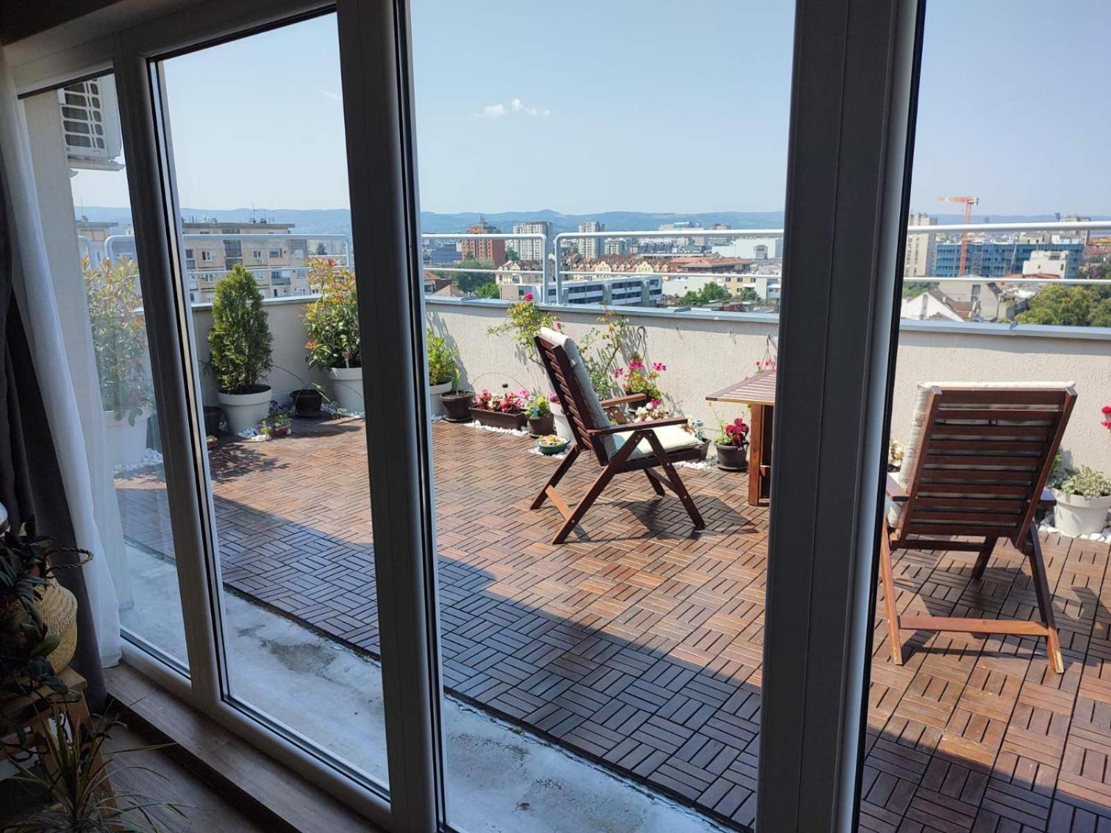 Penthouse Apartment Novi Sad Exteriör bild