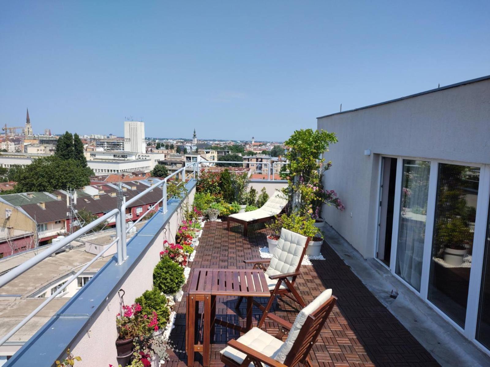 Penthouse Apartment Novi Sad Exteriör bild