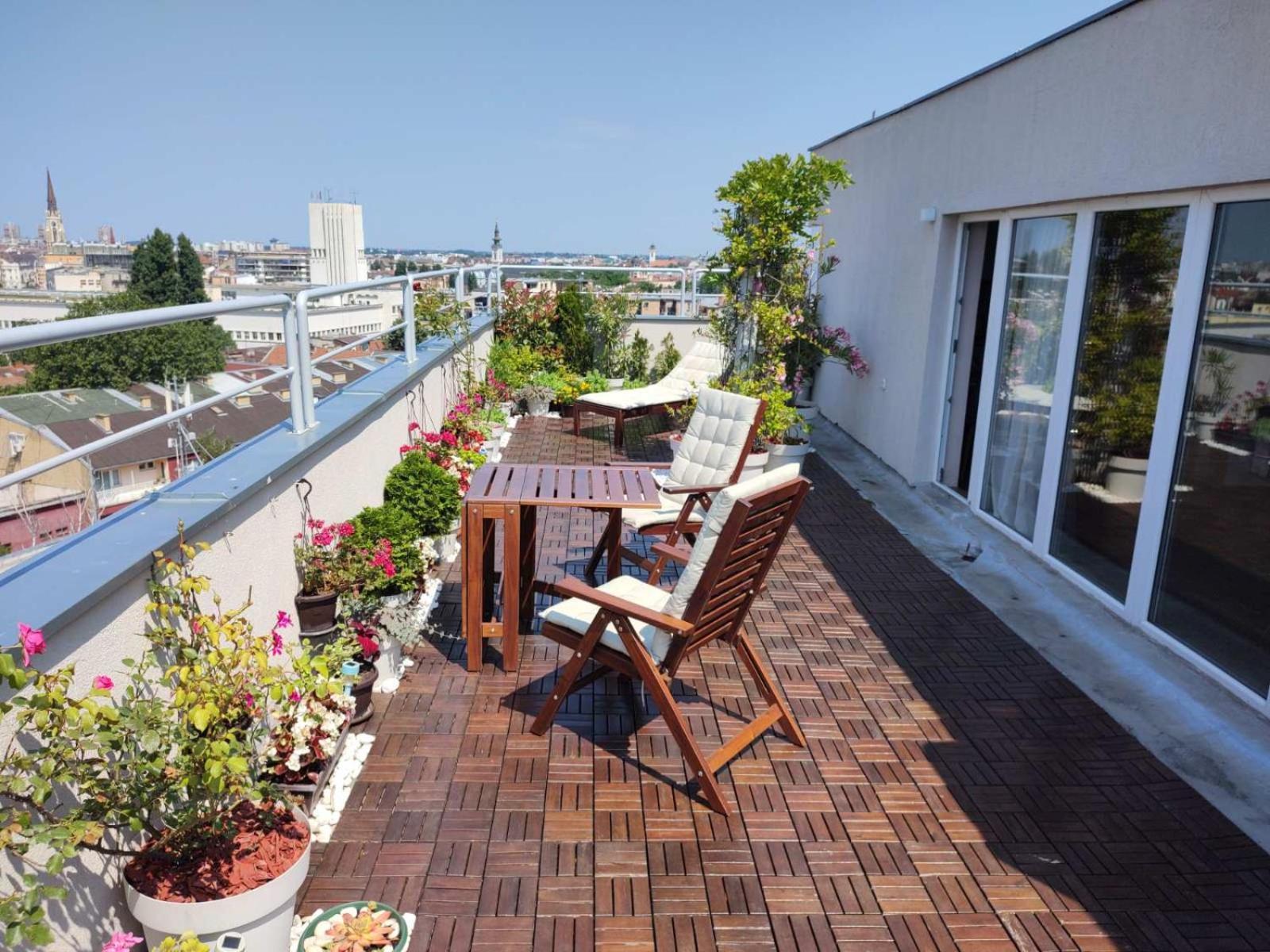 Penthouse Apartment Novi Sad Exteriör bild