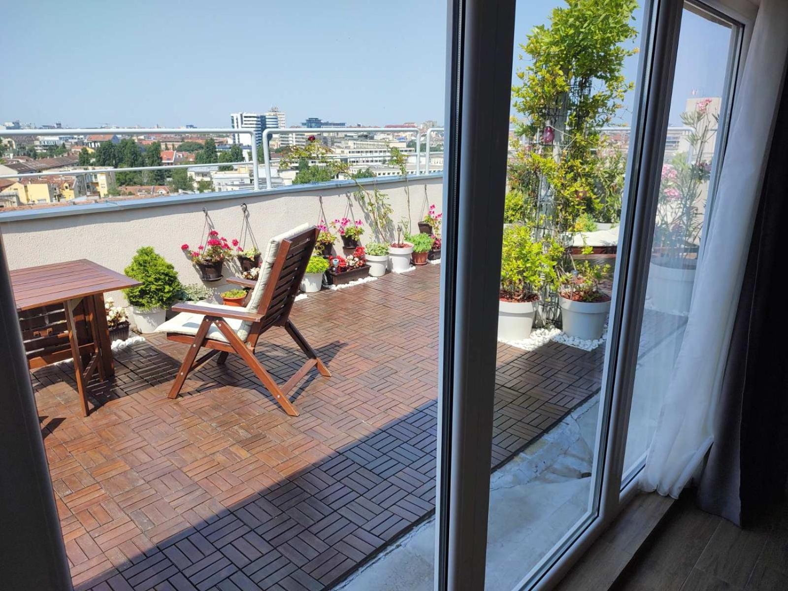 Penthouse Apartment Novi Sad Exteriör bild